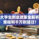 北京大学生创业政策全解析：这些福利千万别错过！