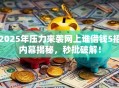 2025年压力来袭网上谁借钱5招内幕揭秘，秒批破解！
