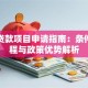 亚行贷款项目申请指南：条件、流程与政策优势解析