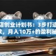蛋糕店创业计划书：3步打造人气爆款，月入10万+的盈利秘诀！