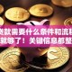 保险贷款需要什么条件和流程？看这篇就够了！关键信息都整理好啦