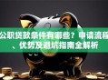 公职贷款条件有哪些？申请流程、优势及避坑指南全解析