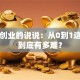 自己创业的说说：从0到1这条路到底有多难？