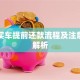 贷款买车提前还款流程及注意事项解析