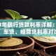 2013年银行贷款利率详解：房贷、车贷、经营贷利率对比