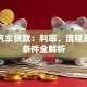 福州汽车贷款：利率、流程及申请条件全解析