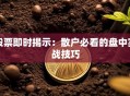 股票即时揭示：散户必看的盘中实战技巧