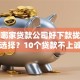 郴州哪家贷款公司好下款拢共有哪些选择？10个贷款不上诚信平台的软件详解