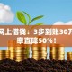 贷款网上借钱：3步到账30万，利率直降50%！