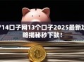 714口子网13个口子2025最新攻略揭秘秒下款！