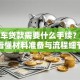 抵押车贷款需要什么手续？一文看懂材料准备与流程细节