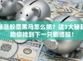 暴涨股票黑马怎么抓？这3大秘籍助你找到下一只翻倍股！