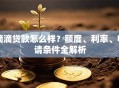滴滴贷款怎么样？额度、利率、申请条件全解析