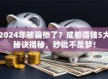 2024年被骗惨了？成都借钱5大秘诀揭秘，秒批不是梦！
