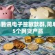 2024腾讯电子签放款群,简单汇总5个网贷产品