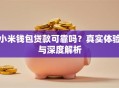 小米钱包贷款可靠吗？真实体验与深度解析