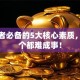 创业者必备的5大核心素质，少一个都难成事！