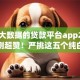 不查大数据的贷款平台app2025年亲测超赞！严挑这五个纯白户好下款的网贷口子