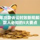 2024年贷款诉讼时效新规解读：借款人必知的5大要点