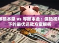 等额本息 vs 等额本金：保险视角下的最优还款方案解析