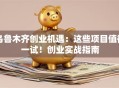 乌鲁木齐创业机遇：这些项目值得一试！创业实战指南