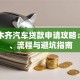 乌鲁木齐汽车贷款申请攻略：条件、流程与避坑指南