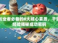 创业者必备的8大核心素质，干货经验揭秘成功密码