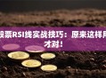 股票RSI线实战技巧：原来这样用才对！