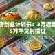 洗衣店创业计划书：3万启动月入5万干货别错过