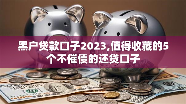 黑户贷款口子2023,值得收藏的5个不催债的还贷口子