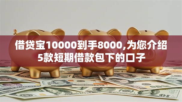 借贷宝10000到手8000,为您介绍5款短期借款包下的口子