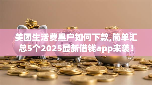 美团生活费黑户如何下款,简单汇总5个2025最新借钱app来袭！