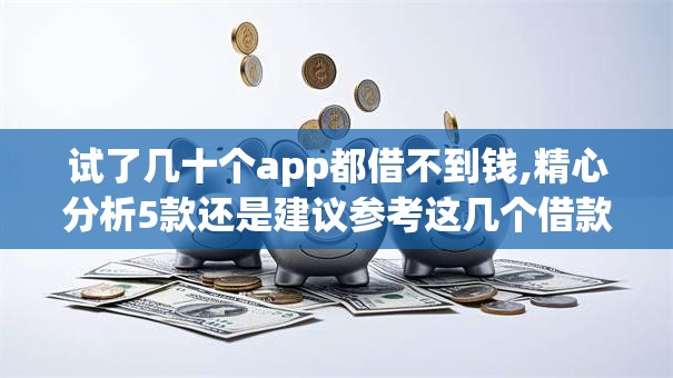 试了几十个app都借不到钱,精心分析5款还是建议参考这几个借款口子吧
