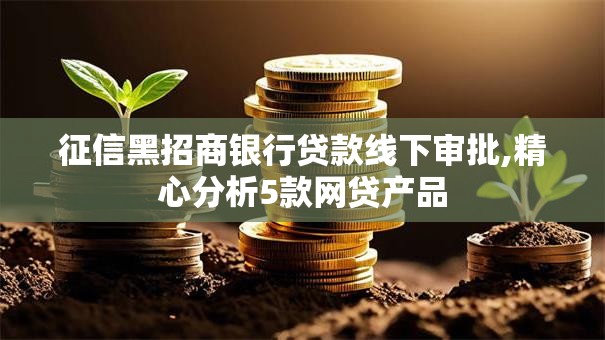 征信黑招商银行贷款线下审批,精心分析5款网贷产品