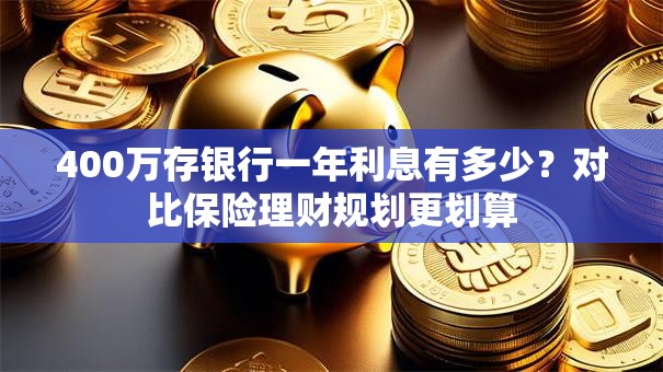 400万存银行一年利息有多少？对比保险理财规划更划算