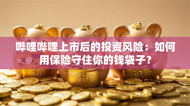 哔哩哔哩上市后的投资风险：如何用保险守住你的钱袋子？