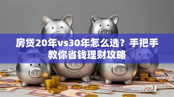房贷20年vs30年怎么选？手把手教你省钱理财攻略