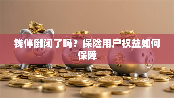 钱伴倒闭了吗？保险用户权益如何保障