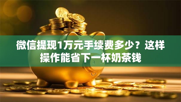 微信提现1万元手续费多少？这样操作能省下一杯奶茶钱