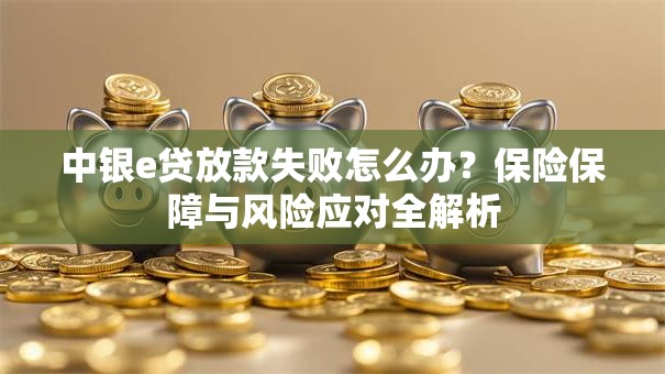 中银e贷放款失败怎么办？保险保障与风险应对全解析