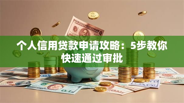 个人信用贷款申请攻略：5步教你快速通过审批