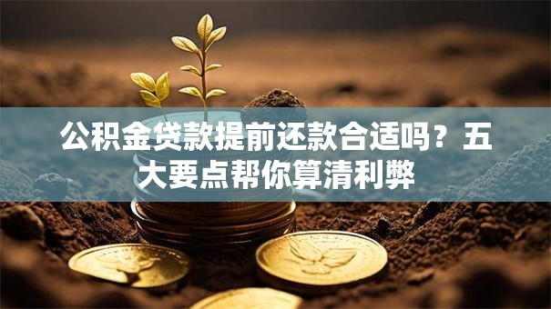 公积金贷款提前还款合适吗？五大要点帮你算清利弊