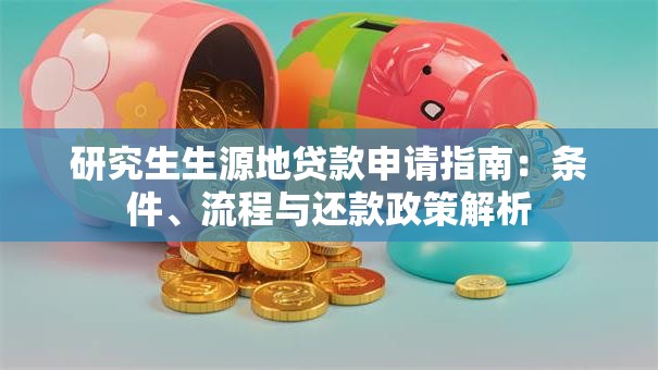 研究生生源地贷款申请指南：条件、流程与还款政策解析