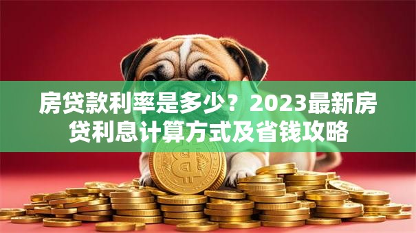 房贷款利率是多少？2023最新房贷利息计算方式及省钱攻略