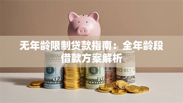 无年龄限制贷款指南：全年龄段借款方案解析