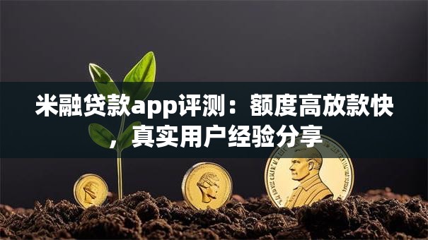 米融贷款app评测：额度高放款快，真实用户经验分享