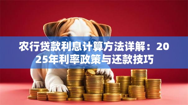 农行贷款利息计算方法详解：2025年利率政策与还款技巧