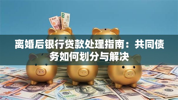 离婚后银行贷款处理指南：共同债务如何划分与解决