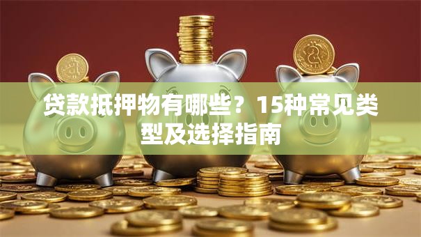贷款抵押物有哪些？15种常见类型及选择指南