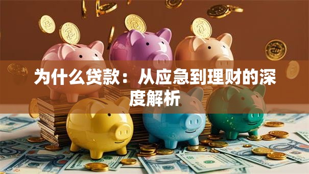 为什么贷款：从应急到理财的深度解析